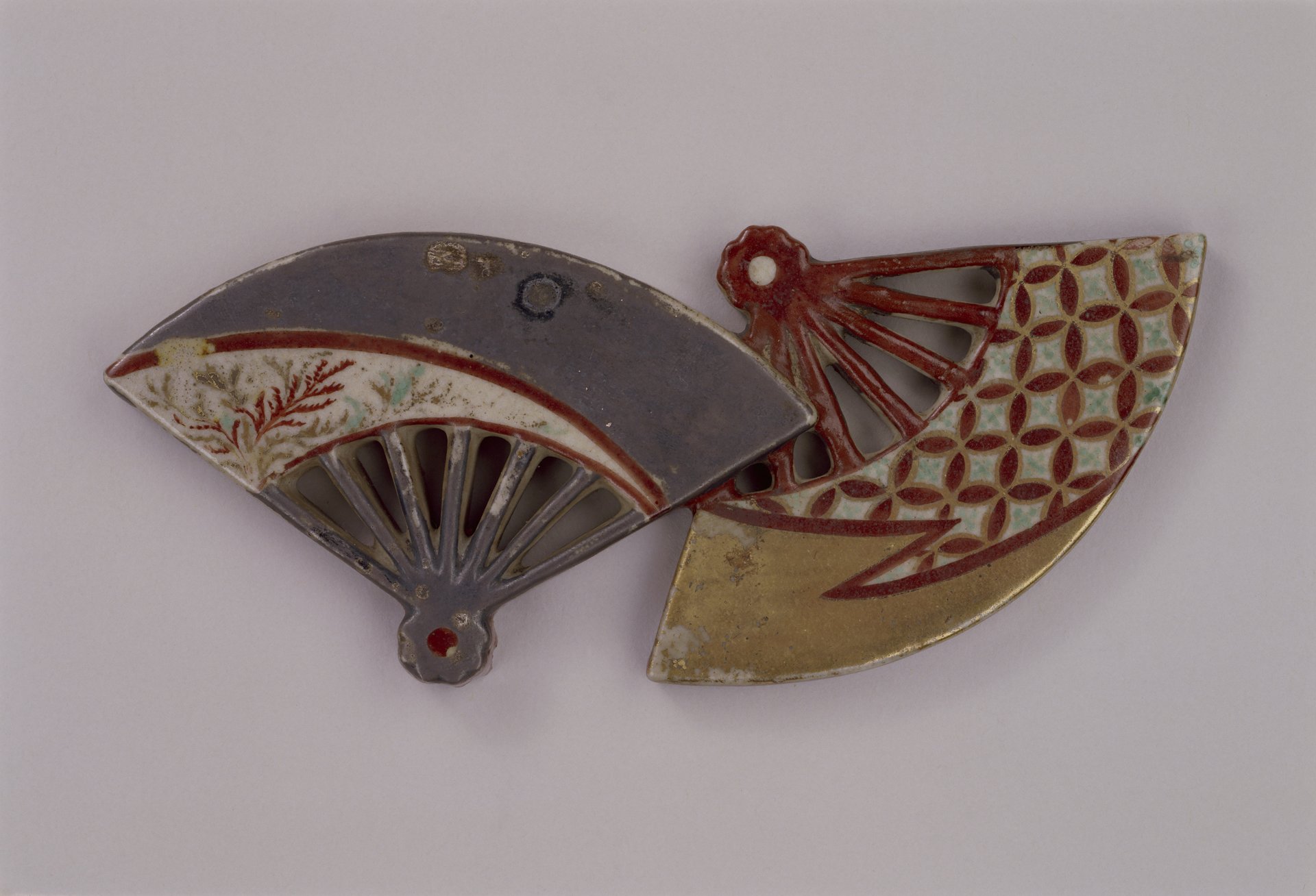 Decorative Nail Covers, Kyoto ware