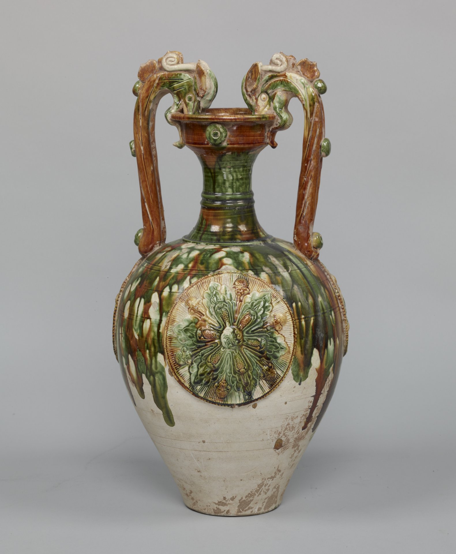 Vase with Dragon Handles